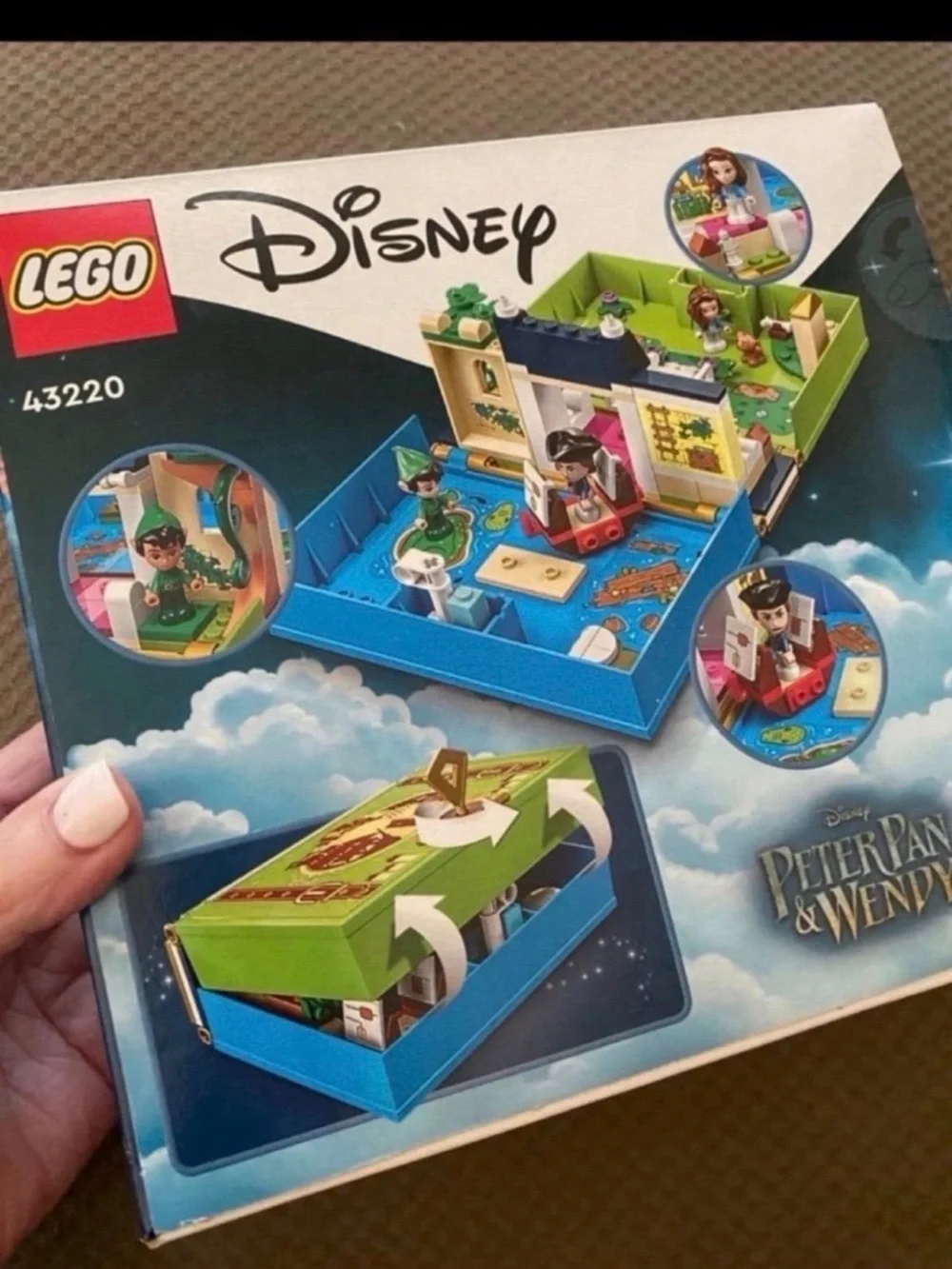 Lego Disney Wendy & Peter Pan Storybook Adventure. #43220. Brand New